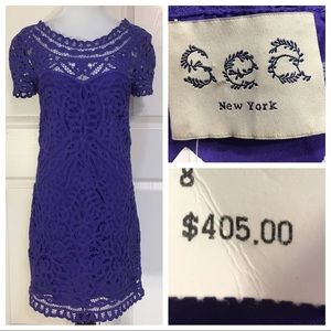 NWT! Sea New York Lace Short Sleeve Sheath Dress
